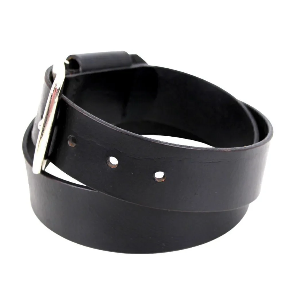 SADDLE BLACK GENUINE LEATHER 1.5